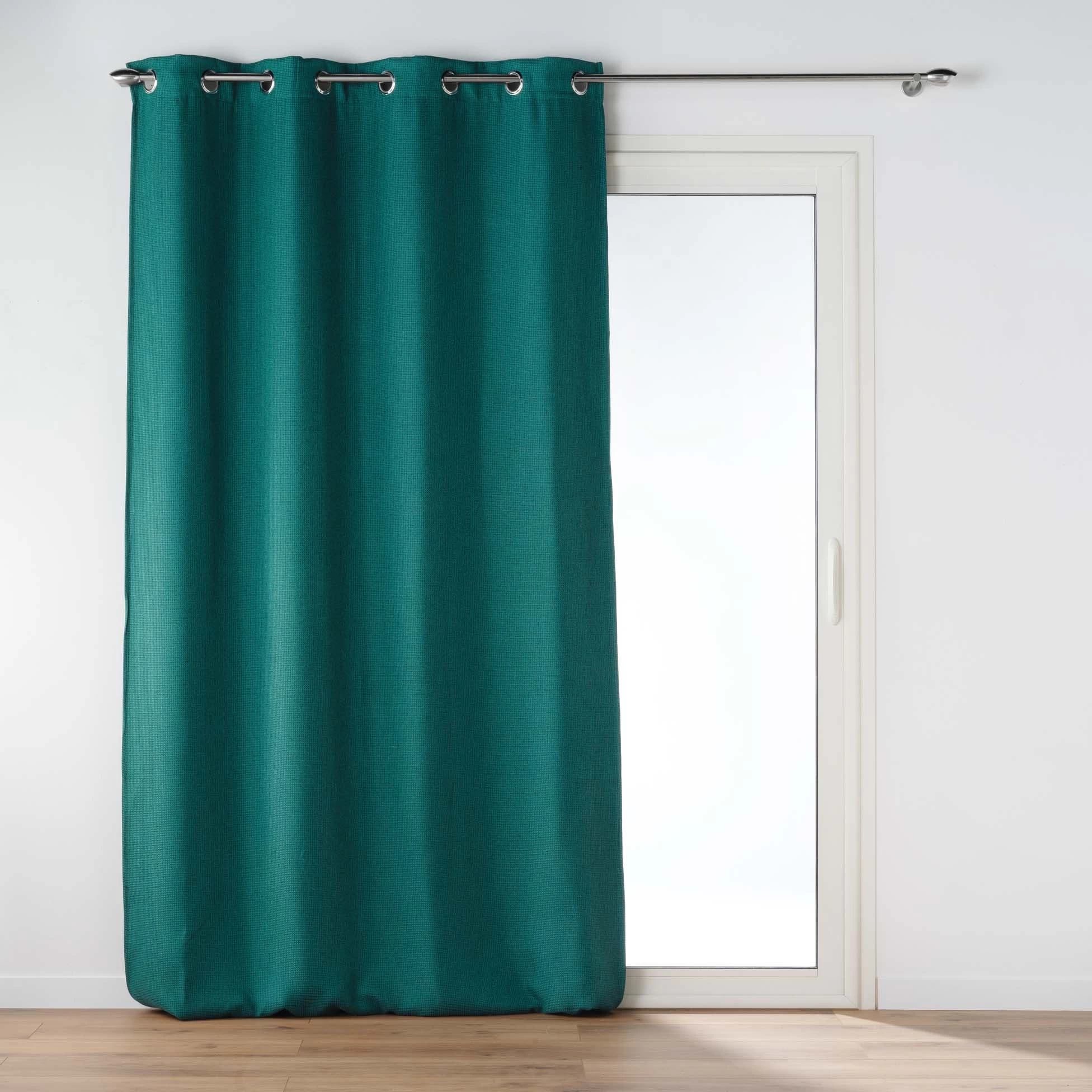 Rideau à Oeillets Occultant Jacquard 135x240 – Image 5