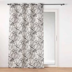 Rideau à œillets Polyester Feuillage