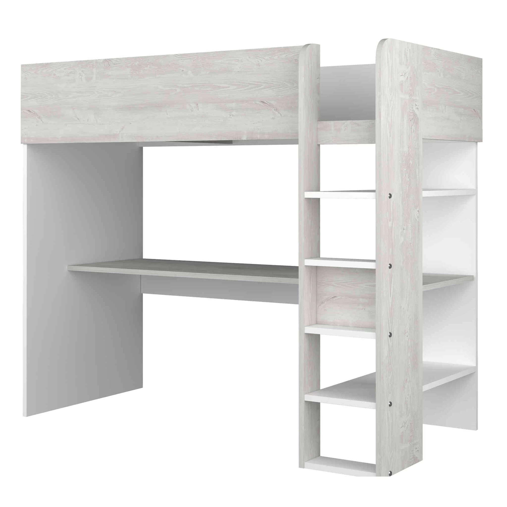 Lit Enfant Mezzanine 90x200 En Bois - LT9013 – Image 5