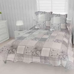 Couvre-lit Aurore + 2 Taies D'oreillers