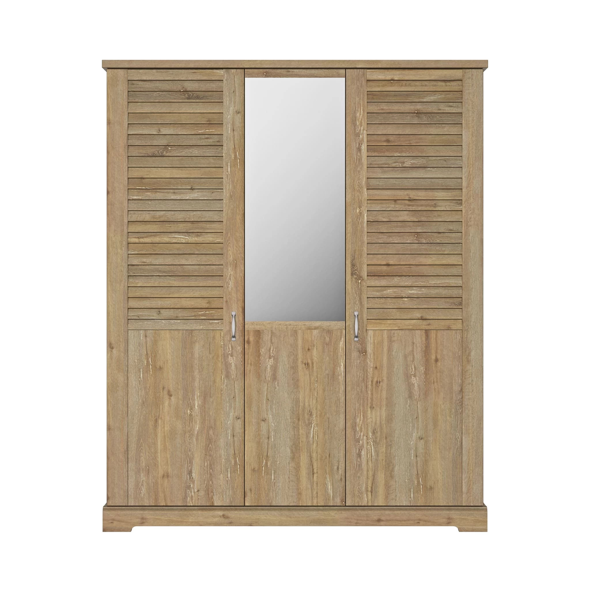 Lit Et Armoire En Bois Clair - LT5079 – Image 7