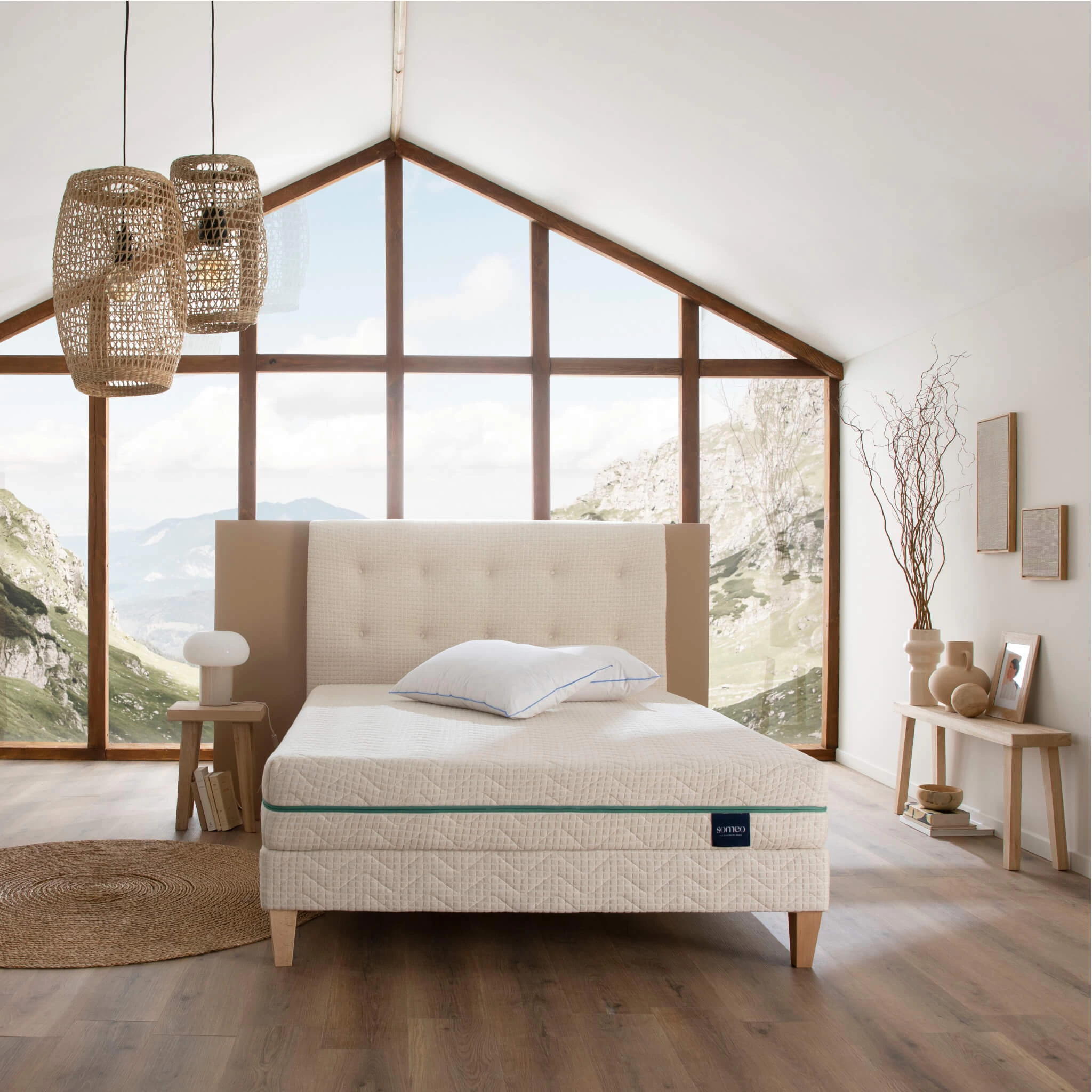 Housse Naturelle De Remplacement Pour Matelas Aube 700 - SOMEO – Image 9