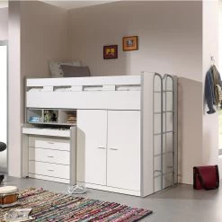 Lit Compact Enfant 90x200 En Bois