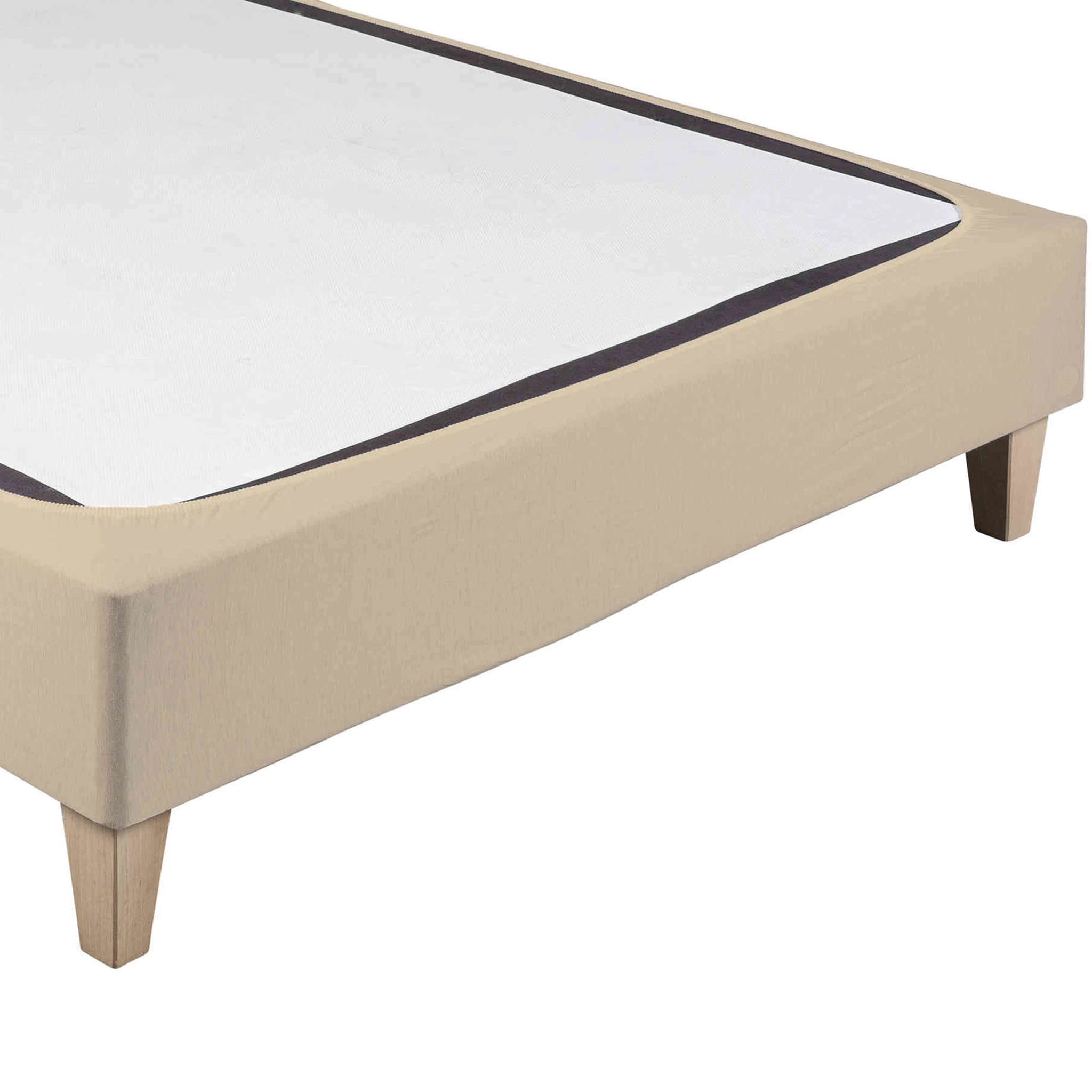 Cache-sommier Coton Jersey Beige – Image 2