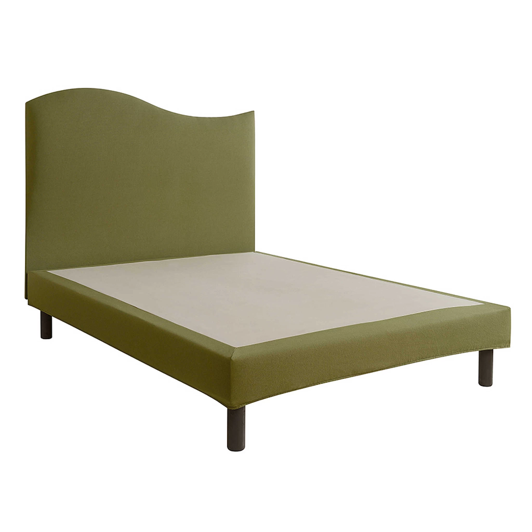 Cache-sommier Intégral 100% Coton Vert Mousse – Image 5