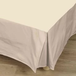 Cache-sommier Naturel 100% Coton - Tradilinge