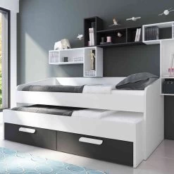 Lit Compact En Bois Blanc 90x190 - LT9015