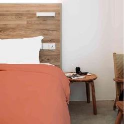 Housse De Couette 100% Coton Corail - Tradilinge