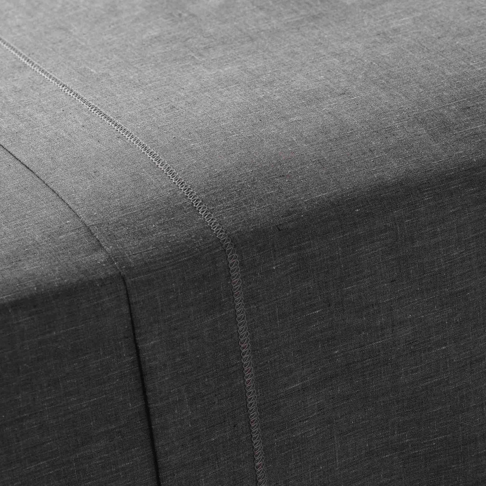 Drap Plat Polycoton Actually Anthracite – Image 2