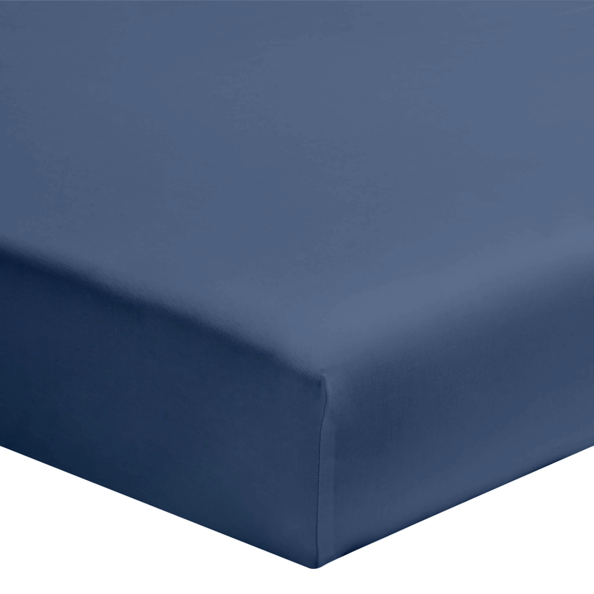 Drap Housse Jersey Bleu Océan Bonnet 30 Cm – Image 2