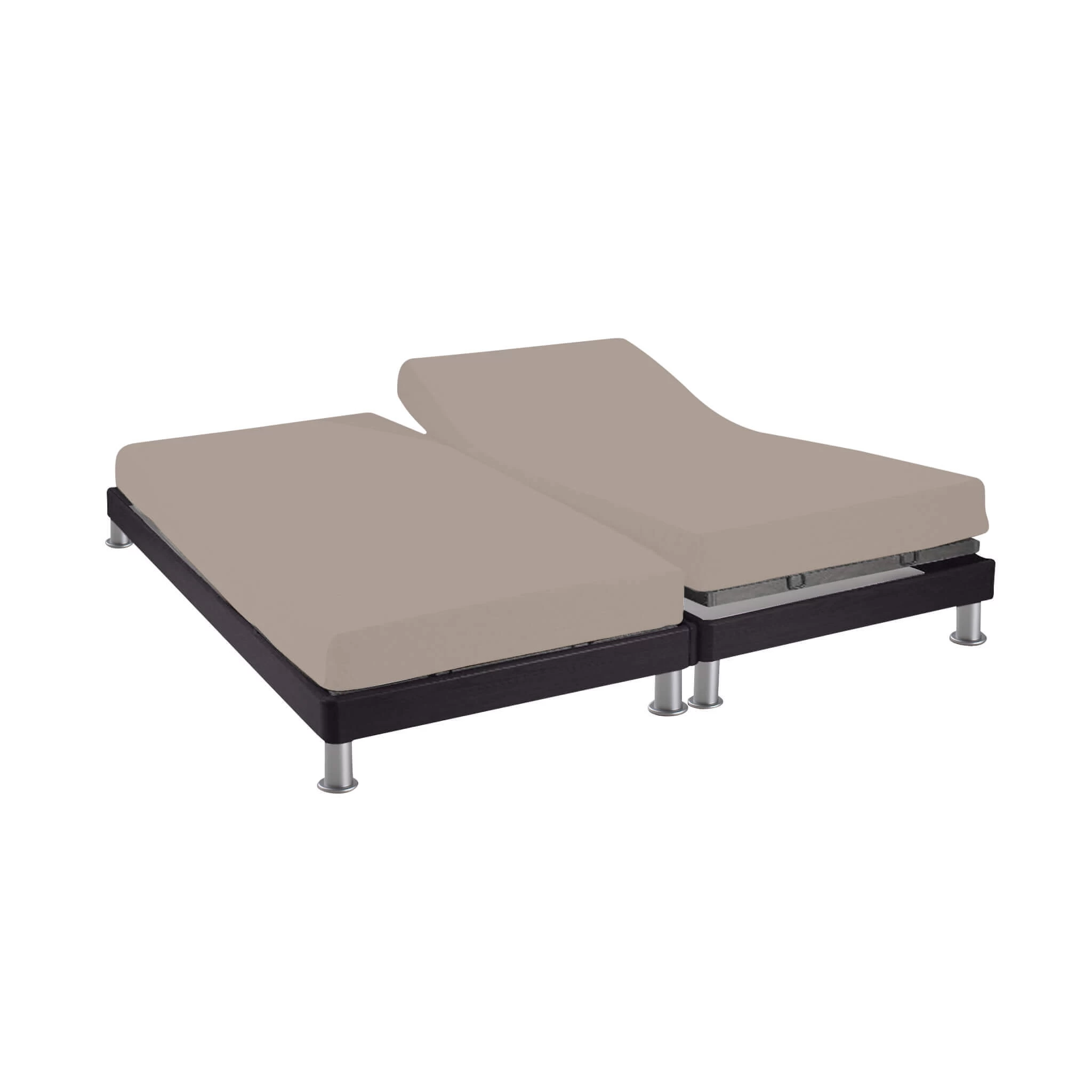 Drap Housse TPR Percale Lin Bonnet 30 Cm