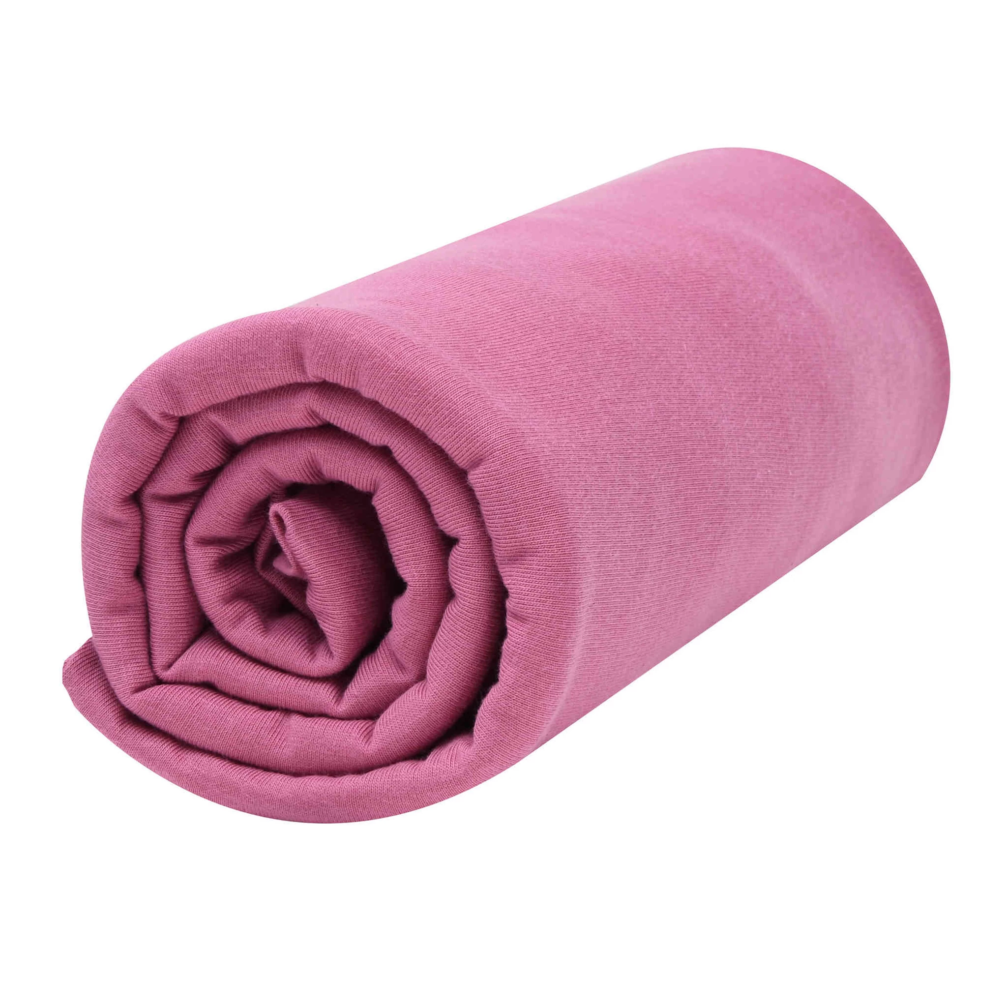 Drap Housse Bébé Jersey Bio Lie De Vin – Image 2