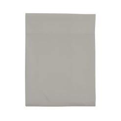 Drap Plat 100% Coton Gris Mastic