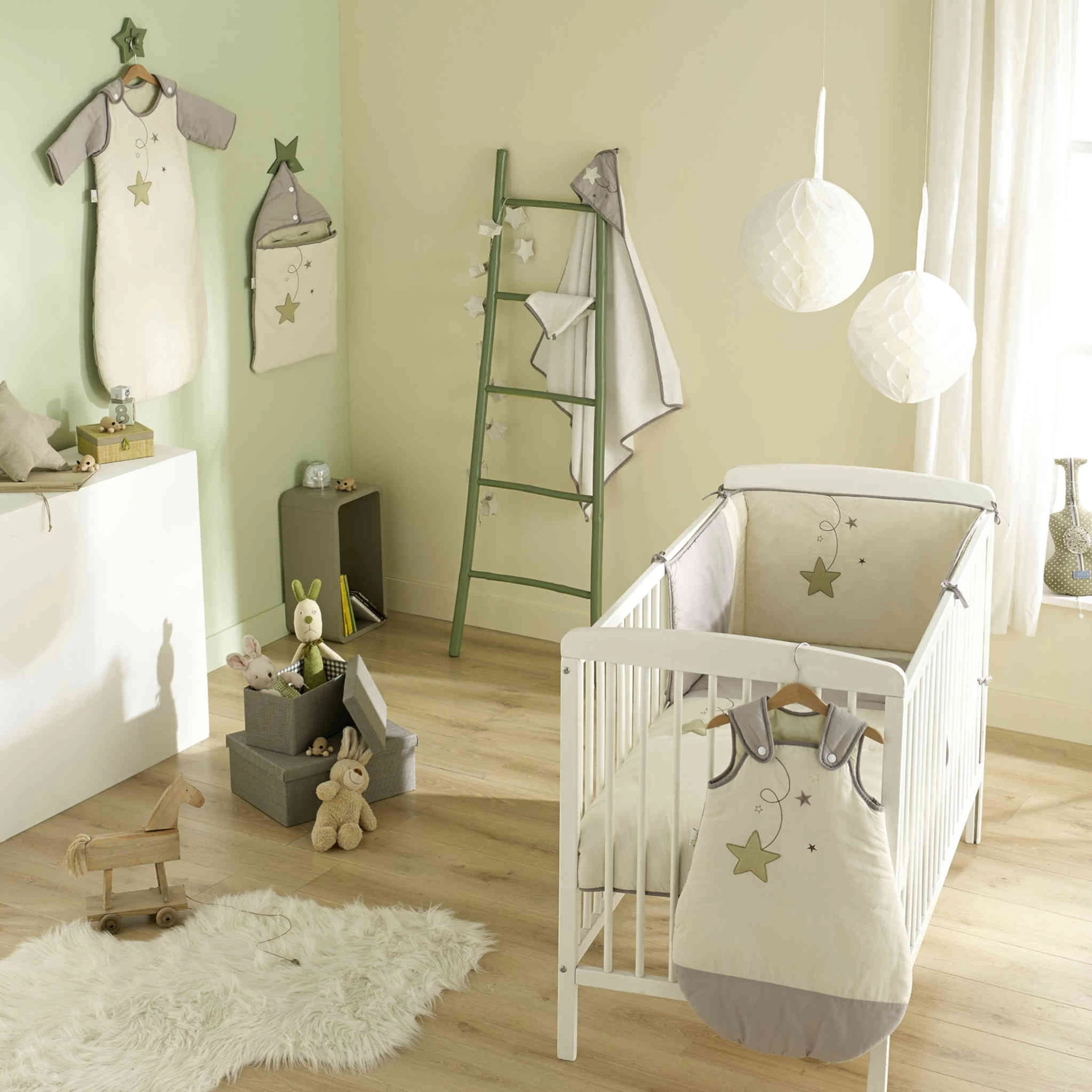 Gigoteuse Bébé 4 Saisons Coton Bio Pluie D'étoiles – Image 4