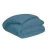 Housse De Couette Bleu Minéral 100% Coton Biologique