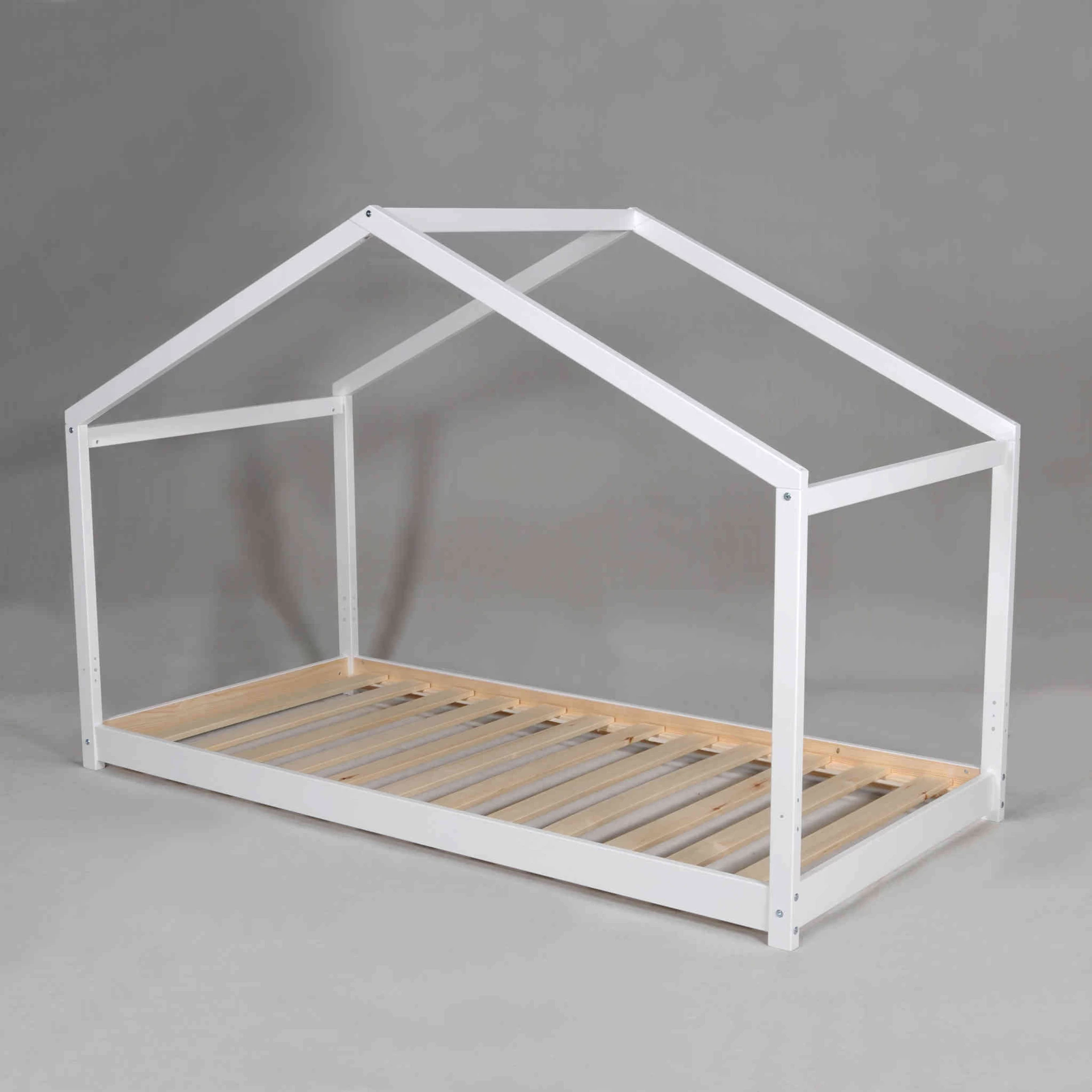 Lit Cabane Enfant Avec Tiroir En Bois 90x190 - LT14006 â Image 4