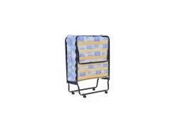 FIRST - Lit Pliant à Roulettes 80x190cm