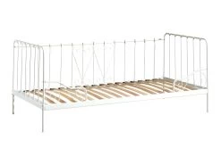 Lit Capitaine 90x200 Sommier Inclus Alice - Blanc