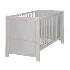 Roba Lit Bébé évolutif En Bois Et Réglable En Hauteur Mila 70x140