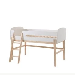 Lit Compact Enfant Blanc Laqué - Terre De Nuit