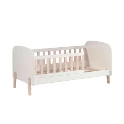 Lit Enfant En Bois Blanc 70x140 Cm - LT2034-1