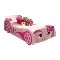 Lit Enfant Voiture Fille Love 90x200