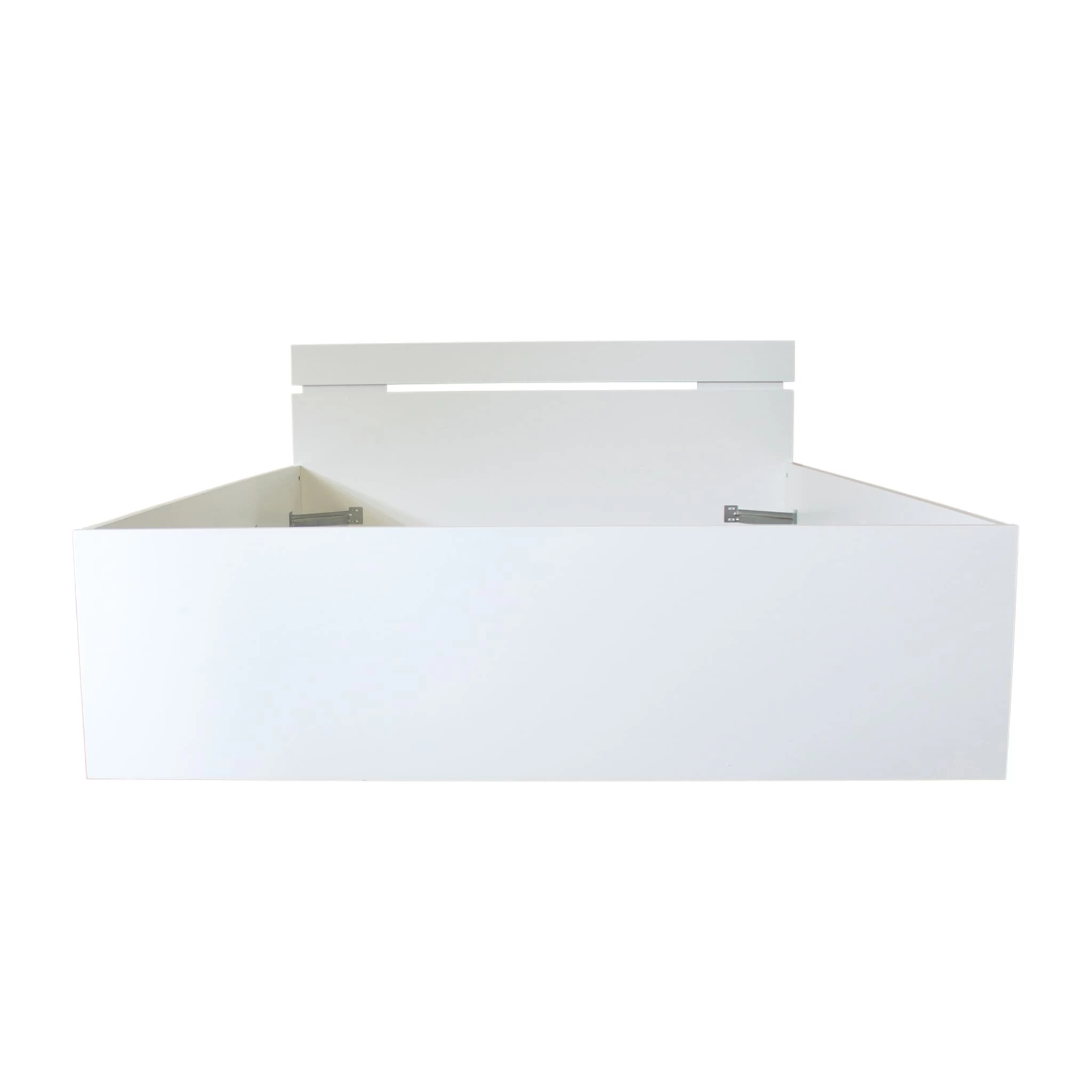 Lit Tiroirs Blanc Perle – Image 5