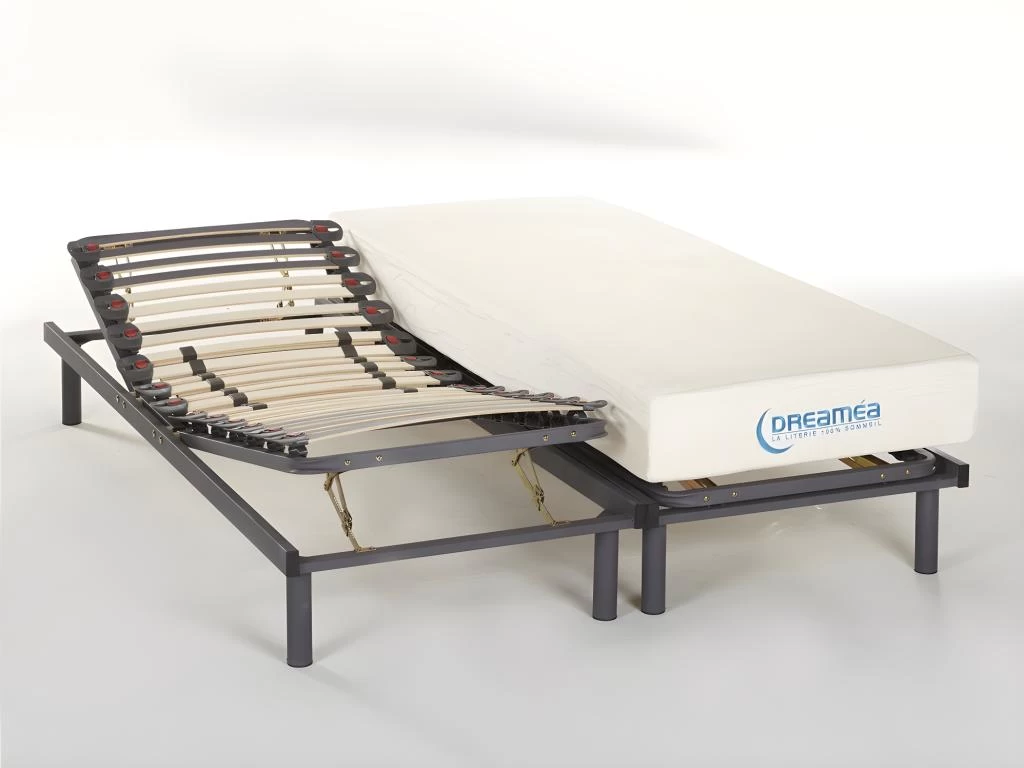 Lit Relaxation Manuel UBUD De DREAMEA - 2 X 80 X 200 Cm