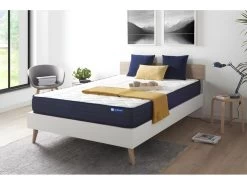 ACTISOM Matelas 140x200 Latex Et Mémoire De Forme 5zones De Confort