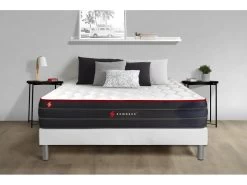 Matelas BOOST Ressorts Ensachés Et Mémoire De Forme 140x190