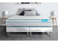 Matelas BODYZONE+ 180x200 Ressorts Ensachés, Visco 5 Zones Ultra épaisseur