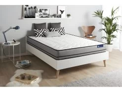 Matelas ACTIMEMO 200x200cm 2 Faces à MÉMOIRE DE FORME 3zones De Confort