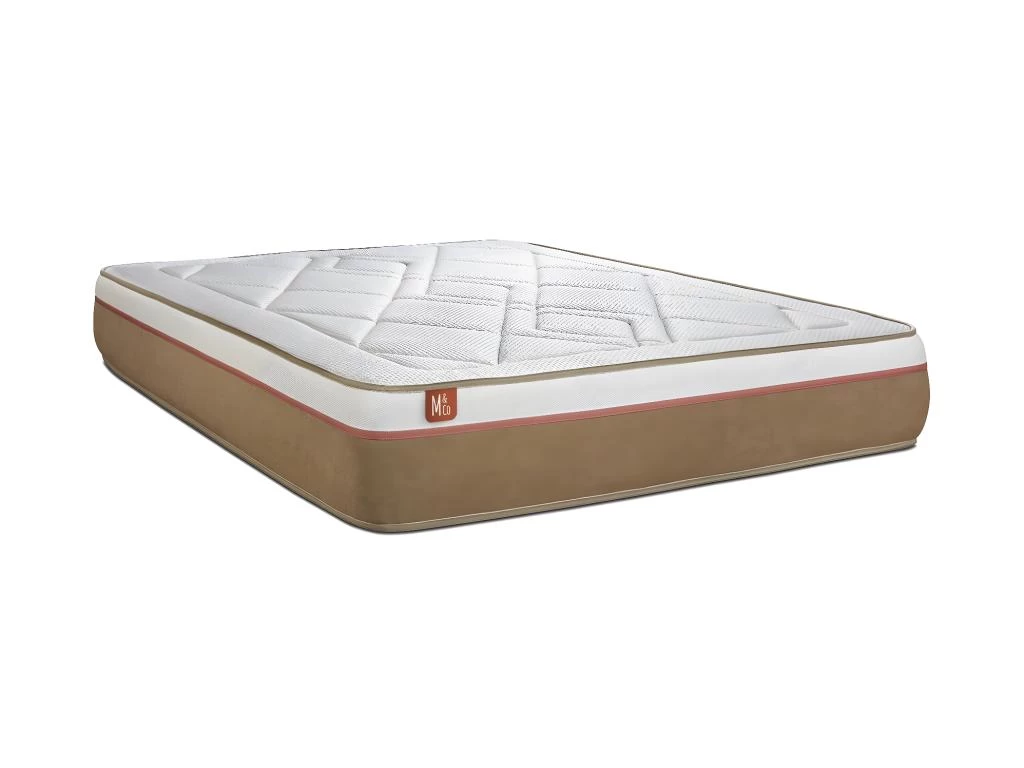 Matelas LE SOYEUX 200x200cm Ressorts Ensachés + Mémoire De Forme BioVisco - Ep. 24cm – Image 3