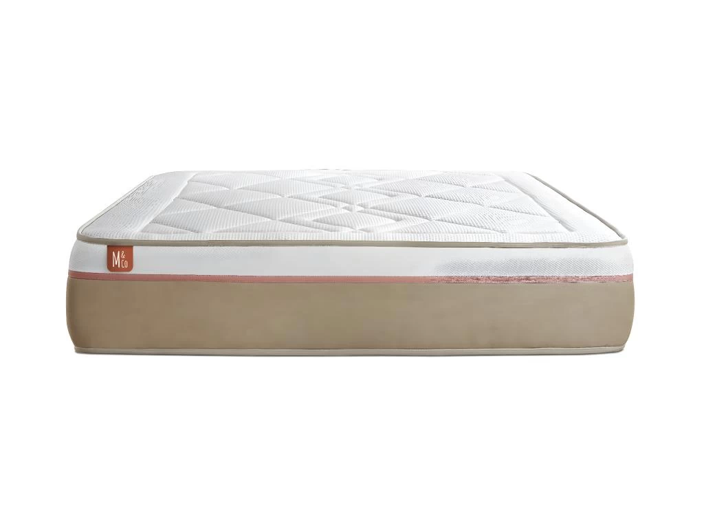 Matelas LE SOYEUX 200x200cm Ressorts Ensachés + Mémoire De Forme BioVisco - Ep. 24cm – Image 5