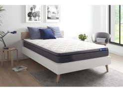 Matelas Latex+Mémoire De Forme ACTILATEX ZEN 200x200 Maxi épaisseur 7zones De Confort