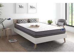 Matelas ACTILATEX 180x200cm 2 Faces à MÉMOIRE DE FORME+LATEX 3zones De Confort