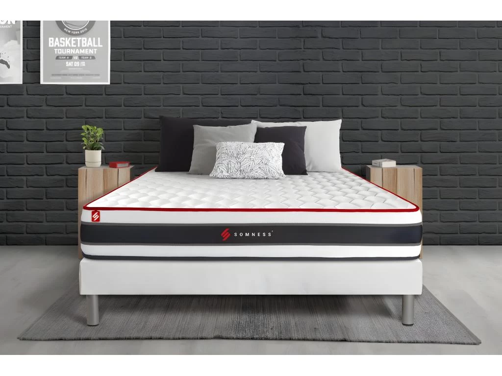 Matelas ENERGY Ressorts Ensachés Et Mémoire De Forme 180x200