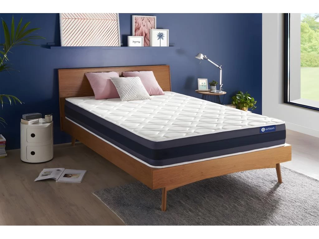 Matelas Ressorts Ensachés+Mémoire De Forme ACTIFLEX MORPHO 180x200 Maxi épaisseur 5zones De Confort