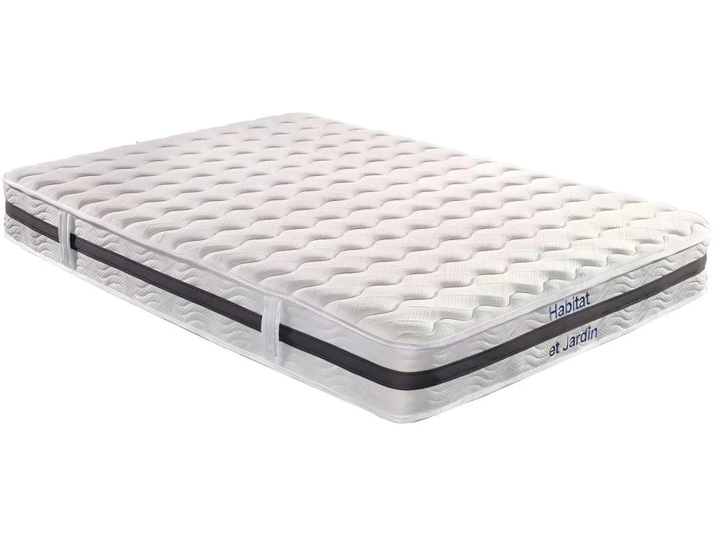 Matelas Ressorts Et Mémoire De Forme "Viva First" - 140 X 190 X 26 Cm