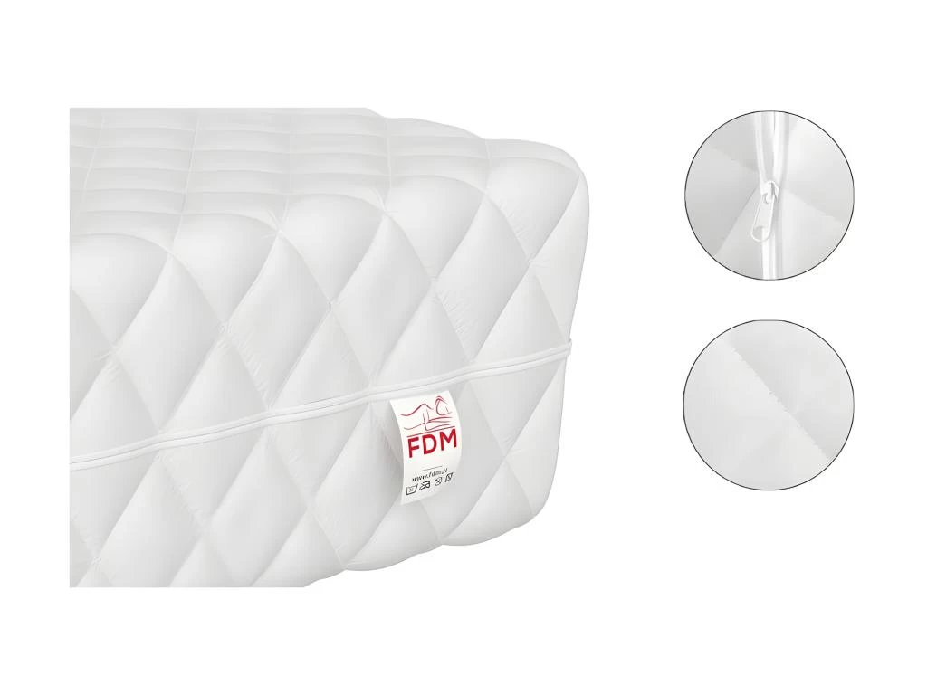 Matelas Mousse Baby Comfort 80x160 Blanc – Image 3