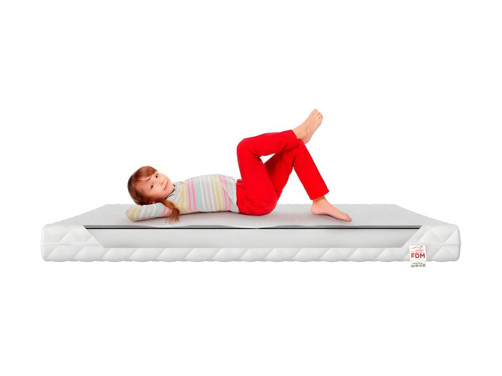 Matelas Mousse Baby Comfort 80x160 Blanc – Image 4