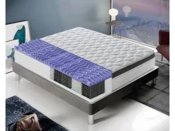 Matelas à Ressorts Ensachés - 800 Ressorts Ensachés - Hauteur 27 Cm - 13 Zones De Confort 140x190 Cm