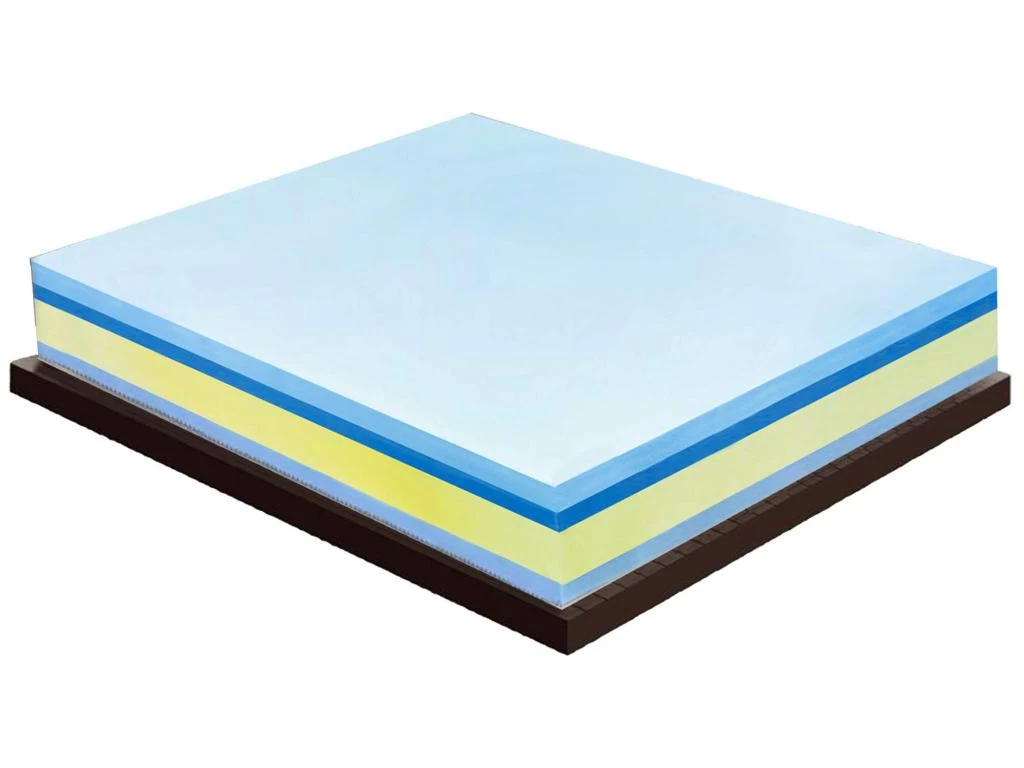 Matelas Mémoire De Forme - Haut 25 Cm – Mémoire 5 Cm - Orthopédie - Housse Amovible 140x200 Cm – Image 2