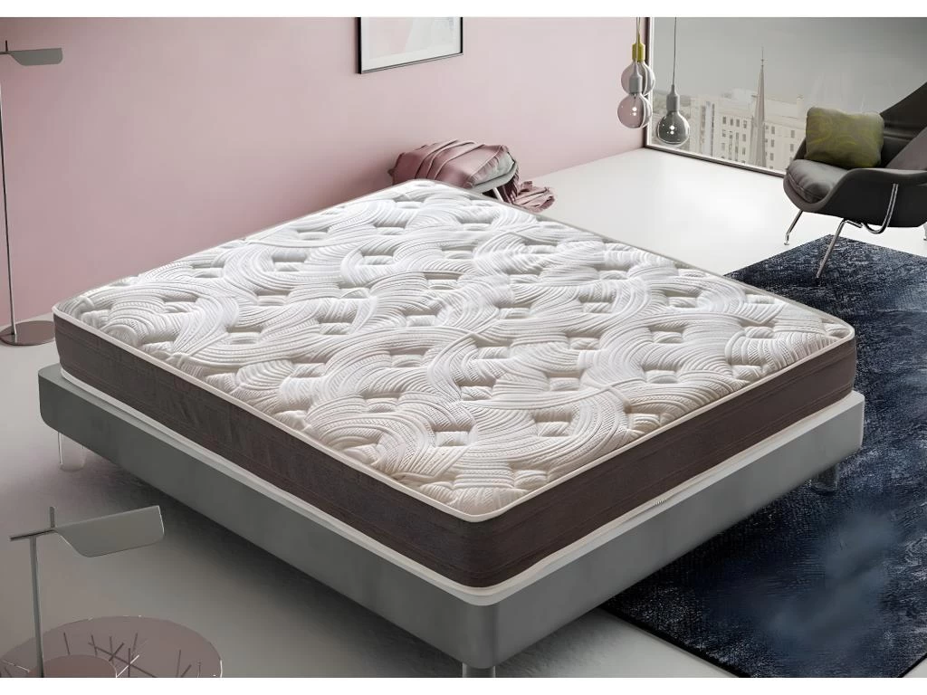 Matelas Mousse - Accueil Mémoire De Forme - Réversible - Rigidité H3 140x190 Cm