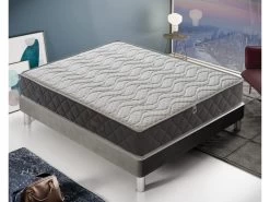 Matelas à Mémoire De Forme - 11 Zones De Confort - Housse Silver Safe 140x190 Cm
