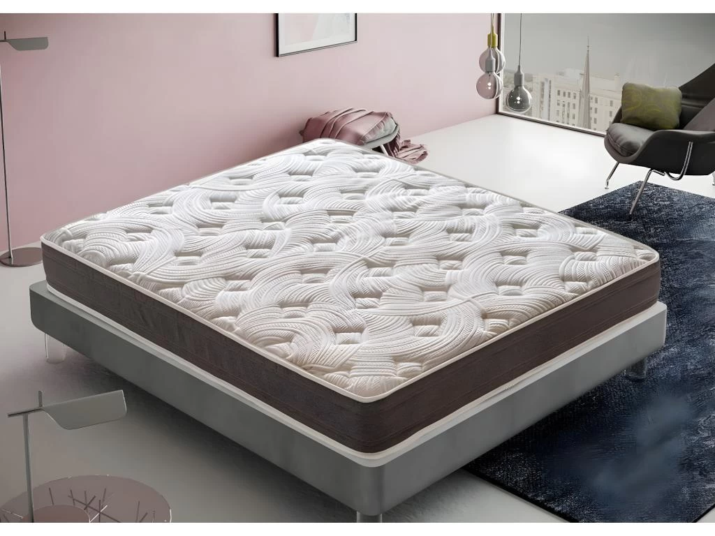 Matelas Mousse - Accueil Mémoire De Forme - Réversible - Rigidité H3 140x200 Cm