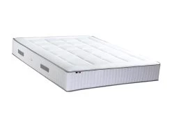 Matelas Ressort 7 Zones + Mémoire De Forme BELLAGIO H30 Fabriqué En France Dimensions - 140 X 190 Cm