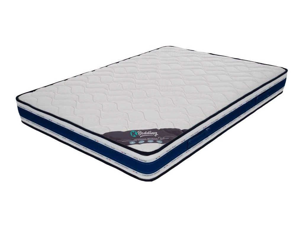 Matelas Memory Blue 180x200 Hauteur 22cm
