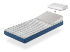 Pack Matelas ONIX 67x137 Epaisseur 11 Cm + Plan Incline 15º + Protege Matelas 67x137 Cm