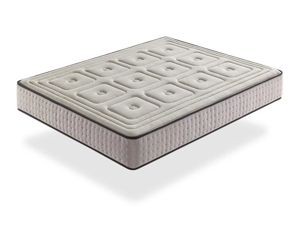 Matelas Naturel 100X200 ORGANIC, Epaisseur 26 CM, 100% Coton Et Lin, Relaxation Musculaire, Durable Et Ergonomique. Fermeté 3 Sur 5 Moyenne11
